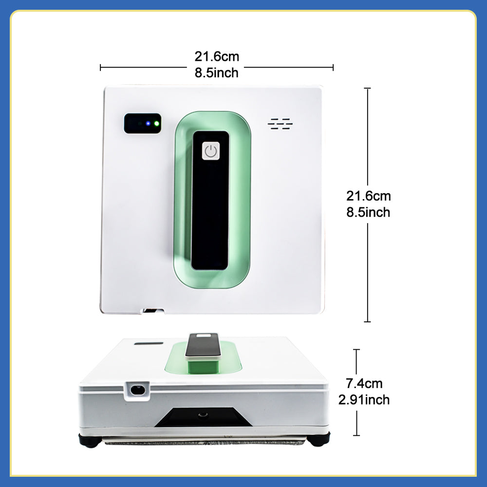Window Cleaning Robot Dual Water Spray Automatic Cleaning Intelligent Path Planning Glass Cleaners