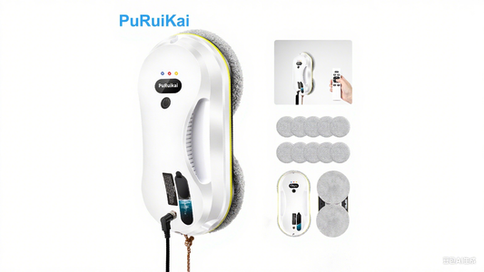 Discover Puruikai's best-selling smart window cleaning robot with auto water spray, intelligent route planning, and remote control. Clean windows faster, safer, and smarter — with fast global delivery and unbeatable value.