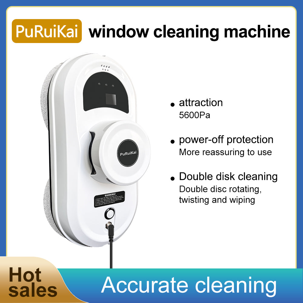 HCR-01A Home and Commercial Window Cleaning Robots | High Rise Glass Cleaners