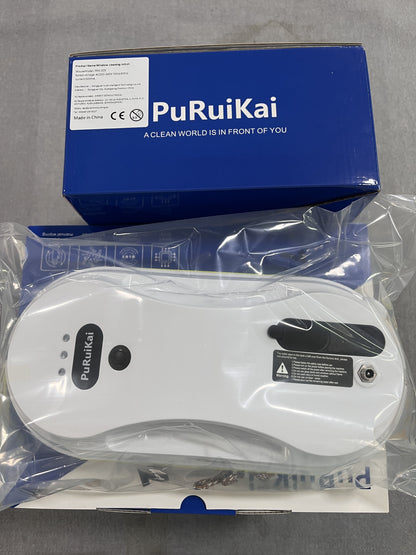 HCR-09 Robot Window Cleaning with Water Spray, Smart Puruikai Robot Window Cleaners