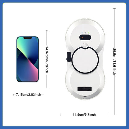 PuRuiKai Automatic Window Cleaning Robot – For Glass, Tiles, and Doors