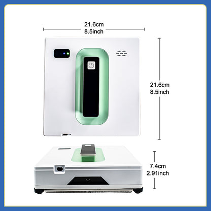 Window Cleaning Robot Dual Water Spray Automatic Cleaning Intelligent Path Planning Glass Cleaners