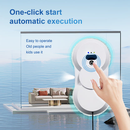 Window Cleaner Robot Upgraded Window Cleaning Robot with Auto Water Spray