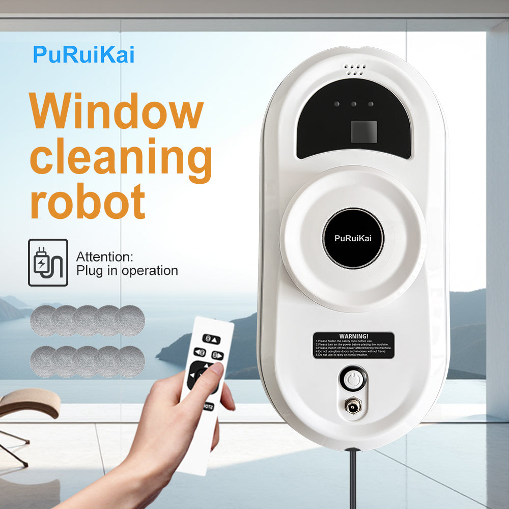 Window Cleaner Robot Smart Glass Cleaning Robotic with Strong Suction