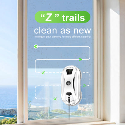 AI path planning robot window cleaner