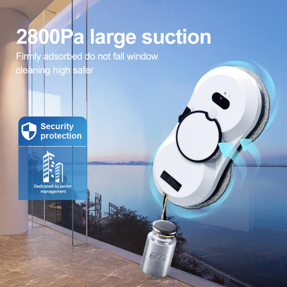 PuRuiKai Automatic Window Cleaning Robot – For Glass, Tiles, and Doors