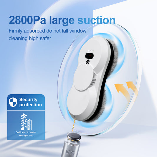 Window Cleaner Robot Upgraded Window Cleaning Robot with Auto Water Spray