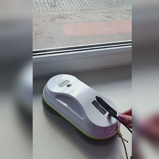 Robotic Window Cleaner – AI-Powered Streak-Free for Glass/Patio Doors/Tiles